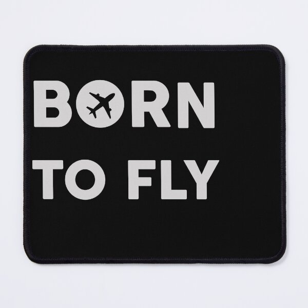 Item preview, Aviation Pilot Quote Flying Airplane Mode Style Born To Fly  designed and sold by OusmaneProDz.