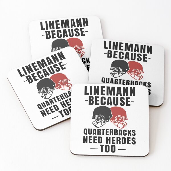 Item preview, Funny Football Lineman- Quarterback Team designed and sold by Club7Studios.