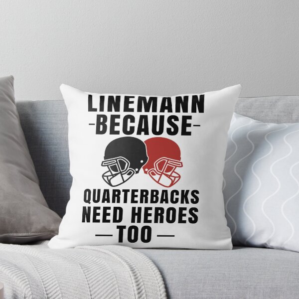 Item preview, Funny Football Lineman- Quarterback Team designed and sold by Club7Studios.