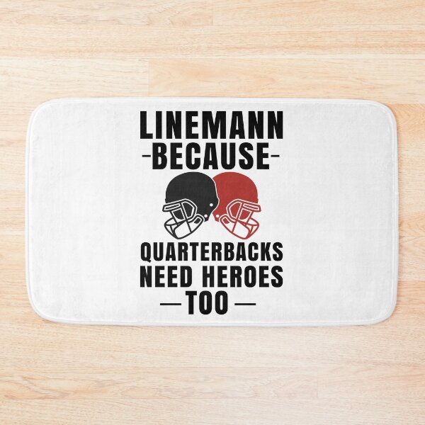 Item preview, Funny Football Lineman- Quarterback Team designed and sold by Club7Studios.