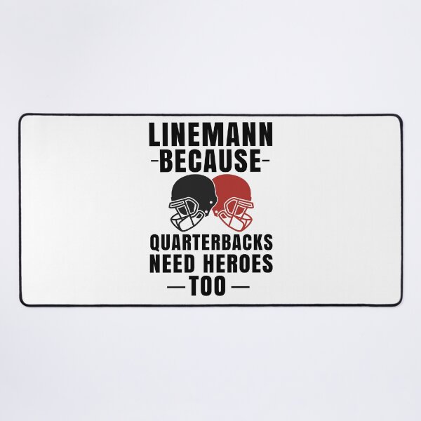 Item preview, Funny Football Lineman- Quarterback Team designed and sold by Club7Studios.