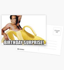 Nicolas Cage - Birthday Surprise Postcards