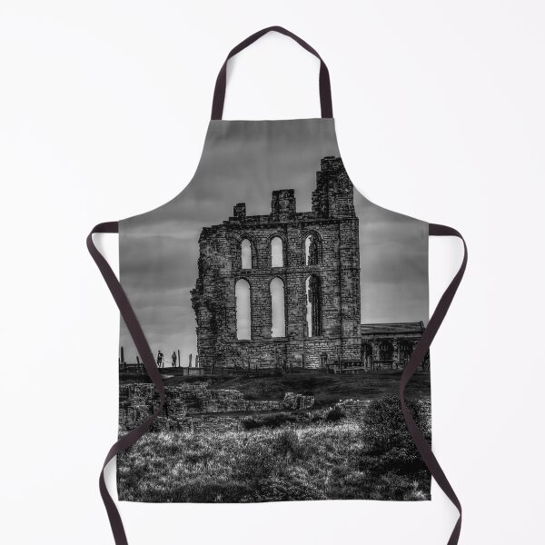 Item preview, The Priory At Tynemouth In Monochrome designed and sold by axp7884.