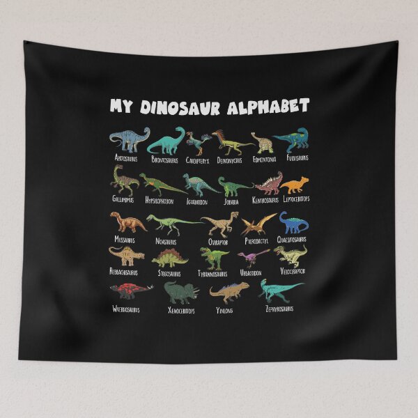 Item preview, Dinosaur Alphabet Types of Dinosaur Gift Dino designed and sold by Lenny Stahl.