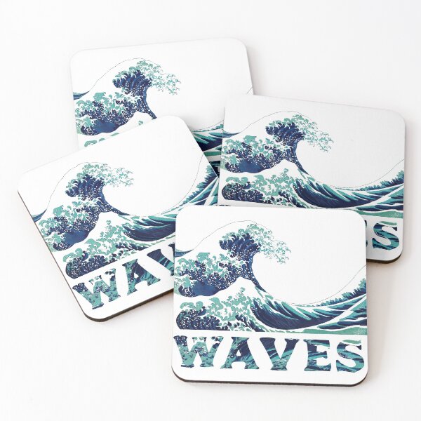 Item preview, Ocean waves designed and sold by leadwithart.