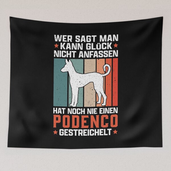 Item preview, Podenco stroking Spanish hunting dog owner designed and sold by madgrfx.