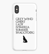 Stark Direwolves iPhone Case