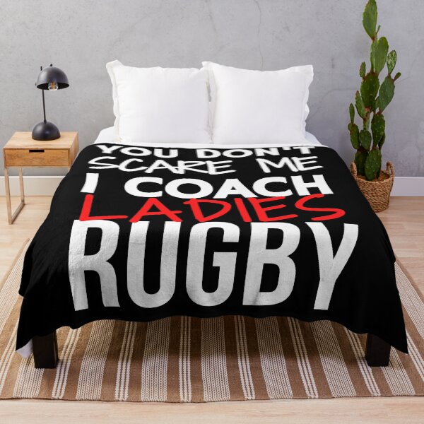Item preview, You don't scare me I coach ladies rugby designed and sold by TheGreenGoat.