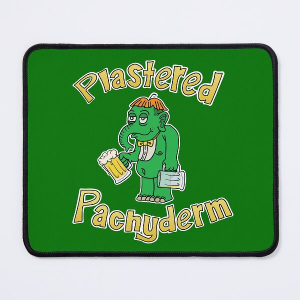 Item preview, Plastered Pachyderm (clean version) designed and sold by GreggM Art.