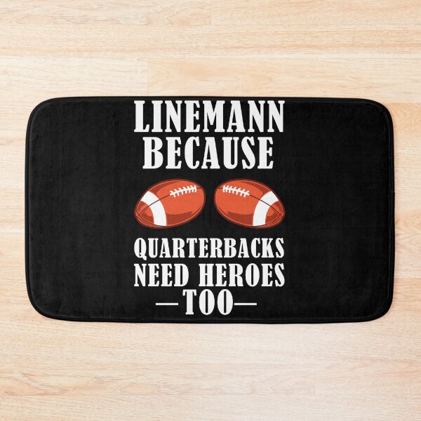 Item preview, Funny Football Lineman- Quarterback Team designed and sold by Club7Studios.