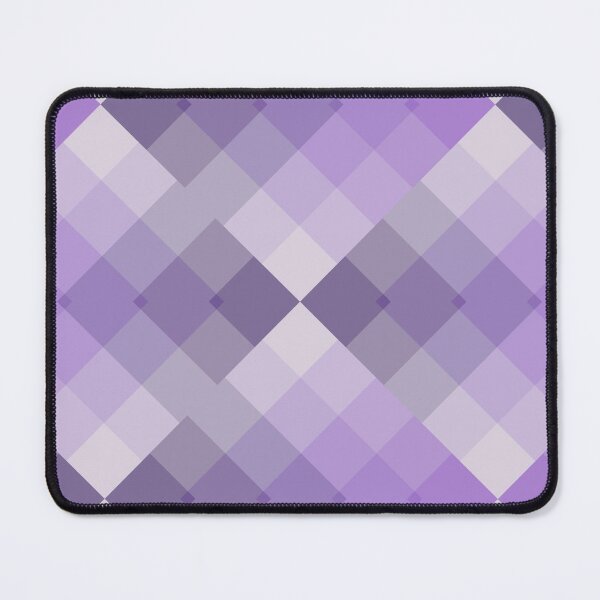 Item preview, Multicolor Abstract Squares Pattern - Lilac Purple Gray Geometrical Shapes Pattern designed and sold by silviaol.