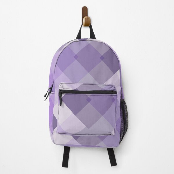 Item preview, Multicolor Abstract Squares Pattern - Lilac Purple Gray Geometrical Shapes Pattern designed and sold by silviaol.