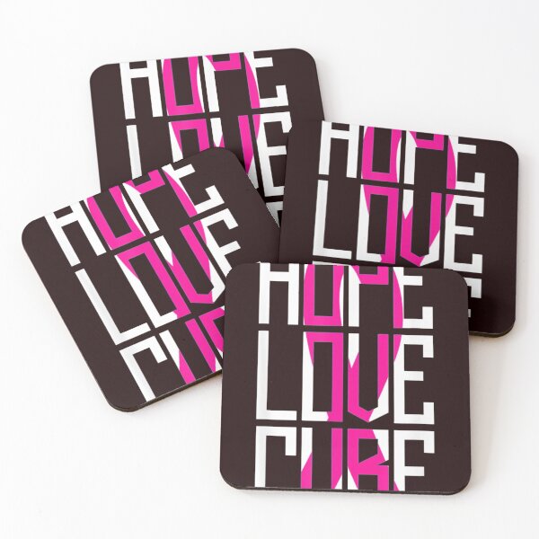 Item preview, Hope Love Cure Pink Ribbon designed and sold by sudotienganh.