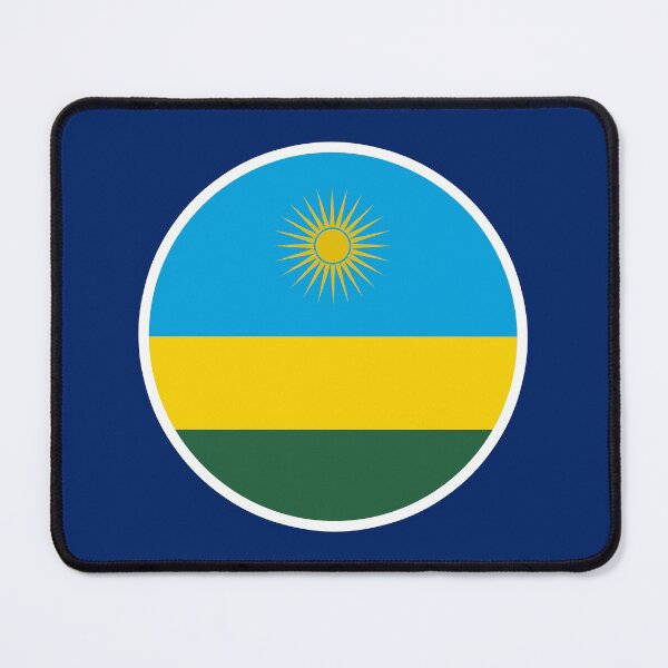 Item preview, RWANDA Flag Gifts, Masks, Stickers & Products (GF) designed and sold by mpodger.