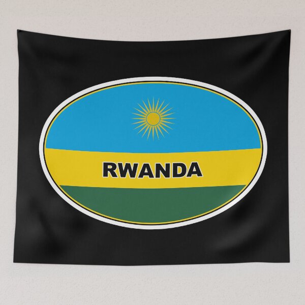 Item preview, RWANDA Flag Gifts, Masks, Stickers & Products (GF) designed and sold by mpodger.