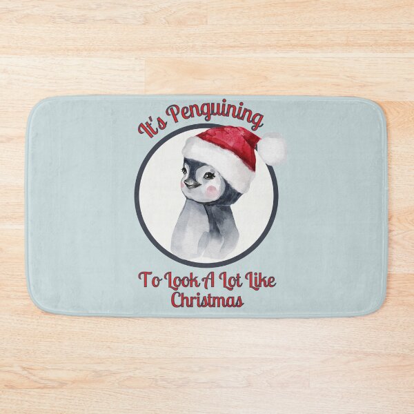 Item preview, Christmas Design Penguin Pun, It's Penguining to Look A Lot Like Christmas designed and sold by Coralgb.