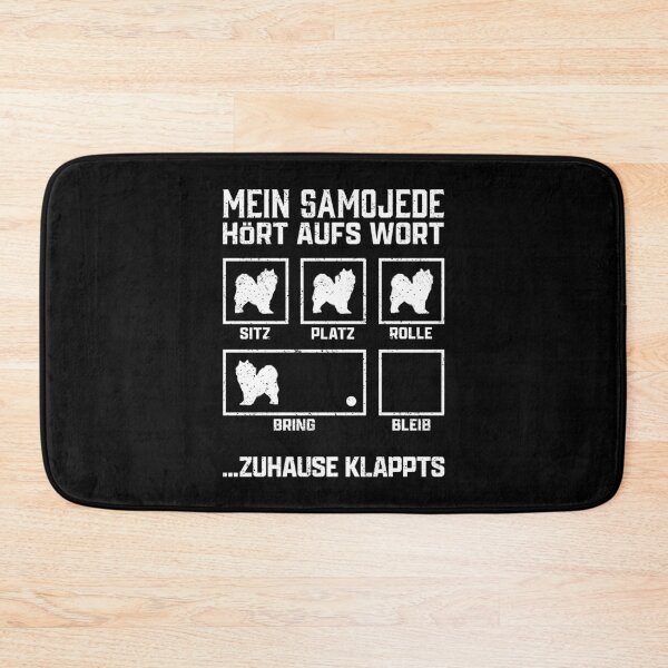 Item preview, Samoyed dog tricks sled dog Samojedenspitz designed and sold by madgrfx.
