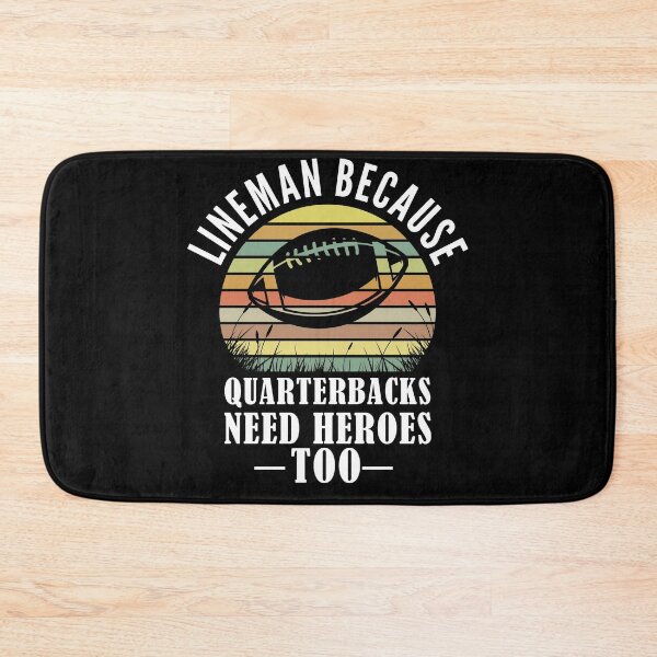 Item preview, Funny Football Lineman- Quarterback Team designed and sold by Club7Studios.