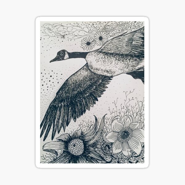 Canada goose Sticker