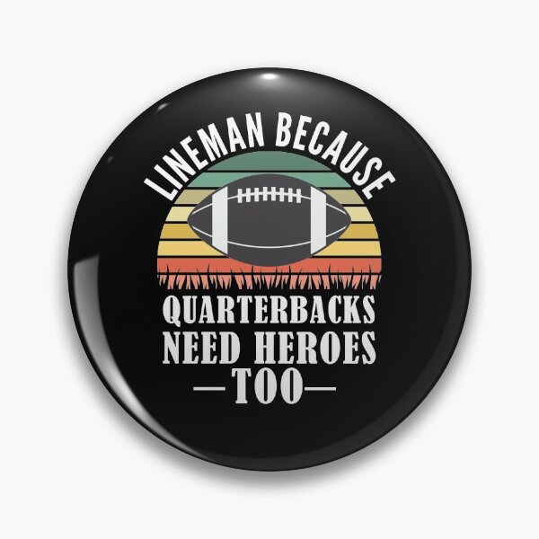 Item preview, Funny Football Lineman- Quarterback Team designed and sold by Club7Studios.