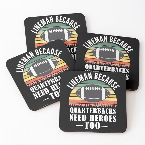 Item preview, Funny Football Lineman- Quarterback Team designed and sold by Club7Studios.