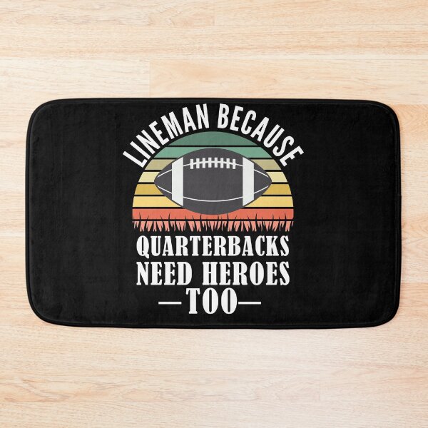 Item preview, Funny Football Lineman- Quarterback Team designed and sold by Club7Studios.