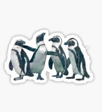 penguin party Sticker