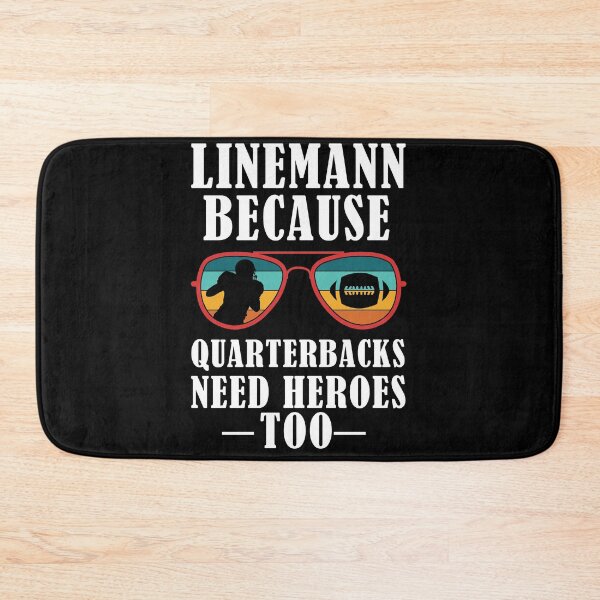 Item preview, Funny Football Lineman- Quarterback Team designed and sold by Club7Studios.