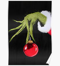 Merry Christmas from mister Grinch Poster