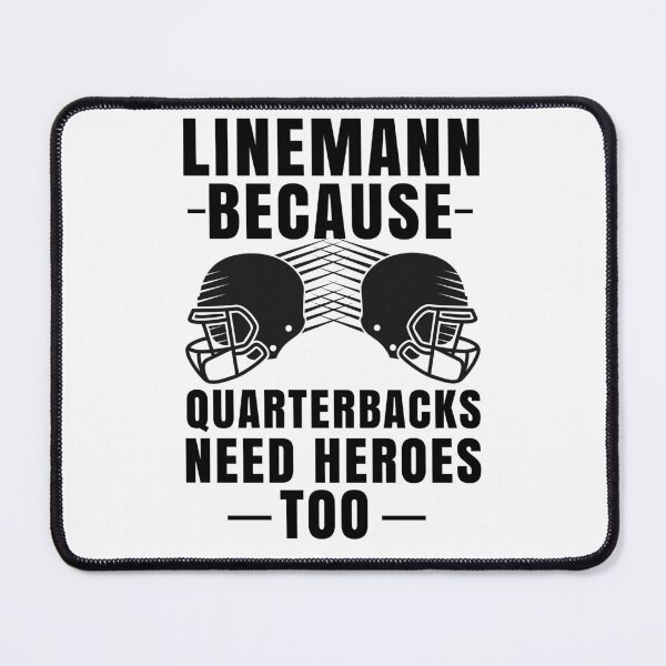 Item preview, Funny Football Lineman- Quarterback Team designed and sold by Club7Studios.