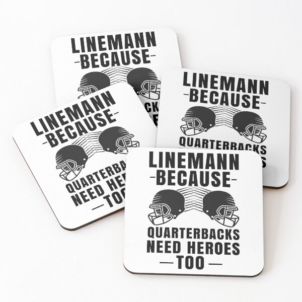 Item preview, Funny Football Lineman- Quarterback Team designed and sold by Club7Studios.