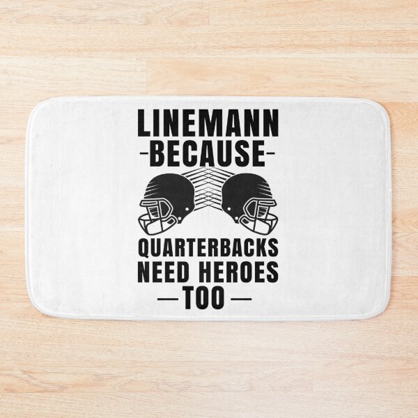 Item preview, Funny Football Lineman- Quarterback Team designed and sold by Club7Studios.