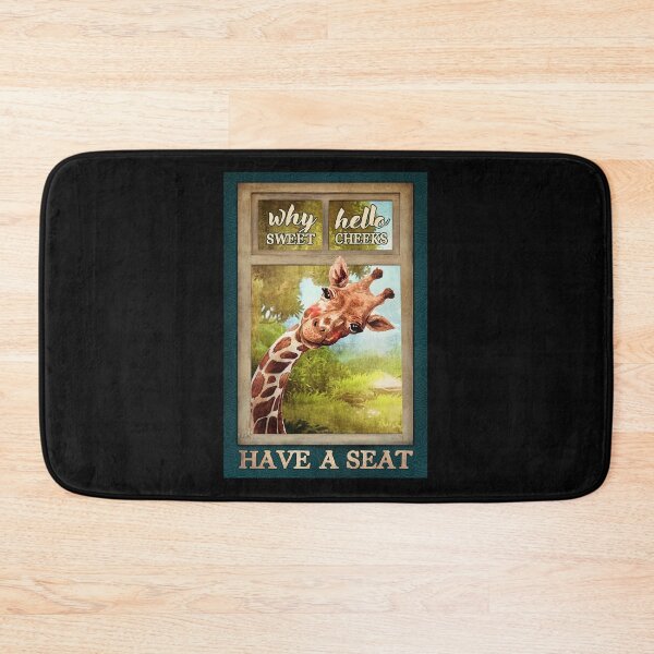 Item preview, Giraffe Why Sweet Hello Cheeks Have A Seat designed and sold by hippololocc.