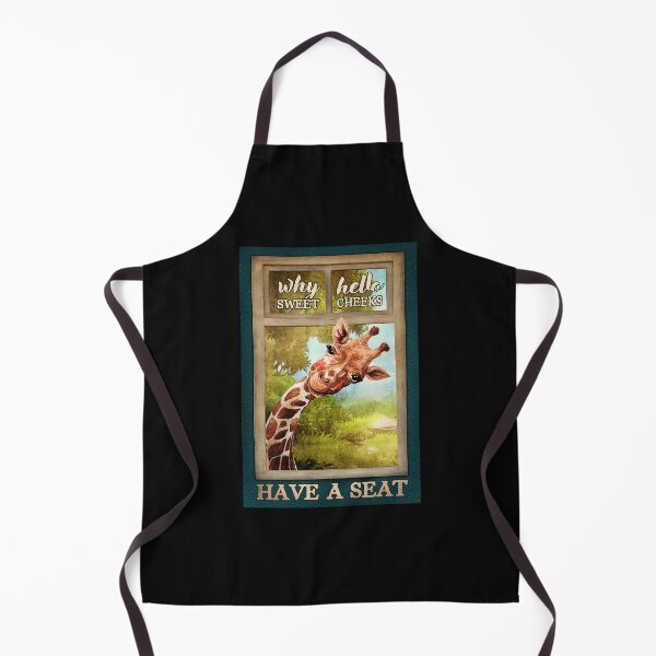Item preview, Giraffe Why Sweet Hello Cheeks Have A Seat designed and sold by hippololocc.