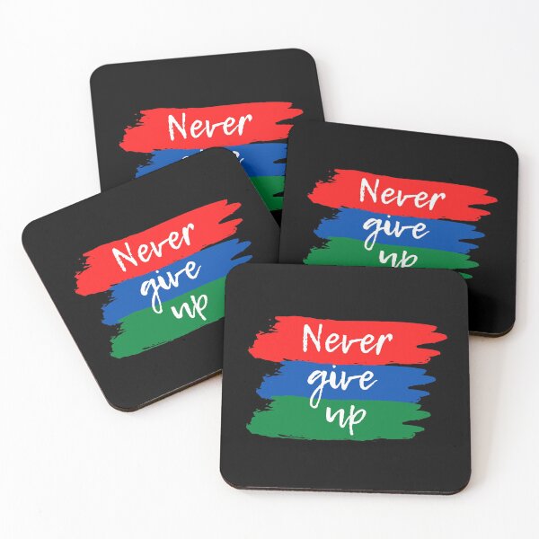 Item preview, Never give up designed and sold by Lovedigitalart.