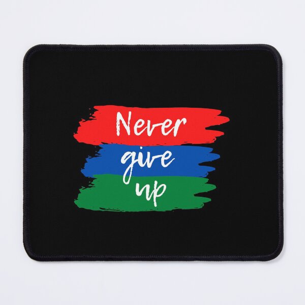Item preview, Never give up designed and sold by Lovedigitalart.