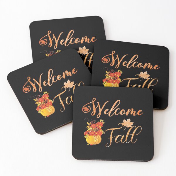 Item preview, Welcome fall designed and sold by Mellow Doodle Co..