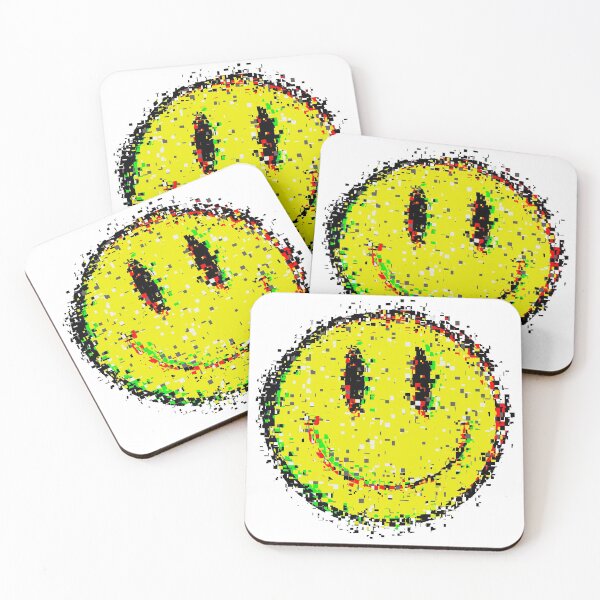 Item preview, Glitched Acid House Smiley Face designed and sold by HollzCreates.