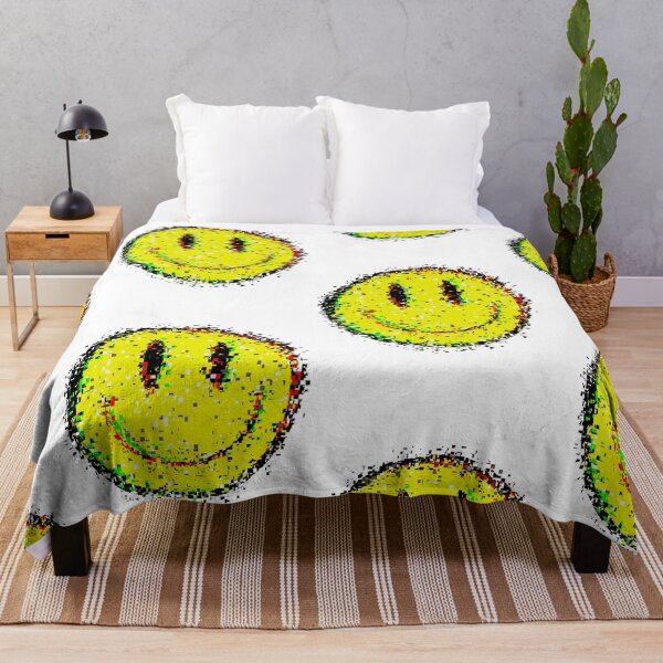 Item preview, Glitched Acid House Smiley Face designed and sold by HollzCreates.