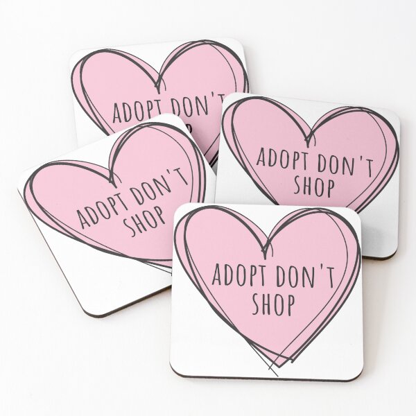 Item preview, adopt don't shop heart designed and sold by MadamRight.