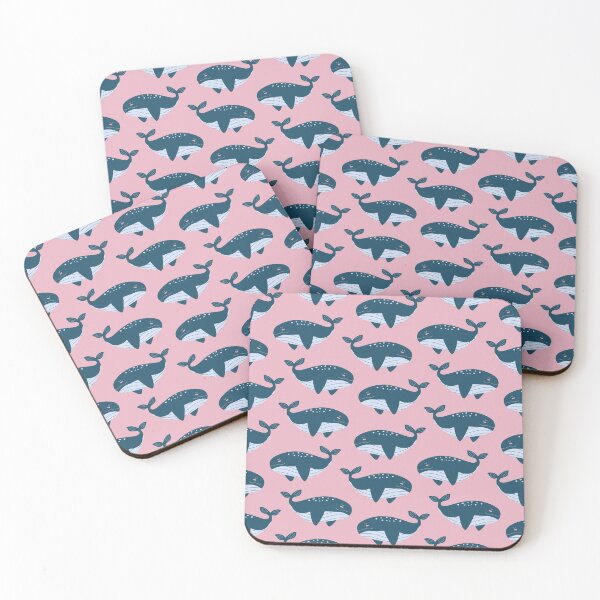 Item preview, Blue whales pattern designed and sold by Frauhellen.