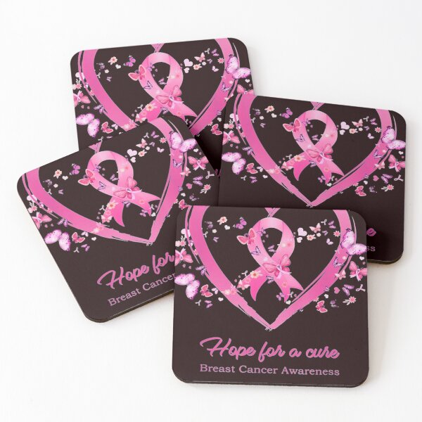 Item preview, Pink Heart Butterfly Hope For A Cure designed and sold by sudotienganh.