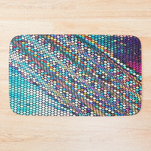 Item preview, Telio Hexagon Faux Sequin fabric designed and sold by Poetic4Passion.