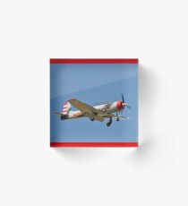 CJ6 VH-NNG Madam Chang,Temora Airshow,Australia 2015 Acrylic Block