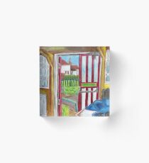 Escape on Saturday Morning Acrylic Block