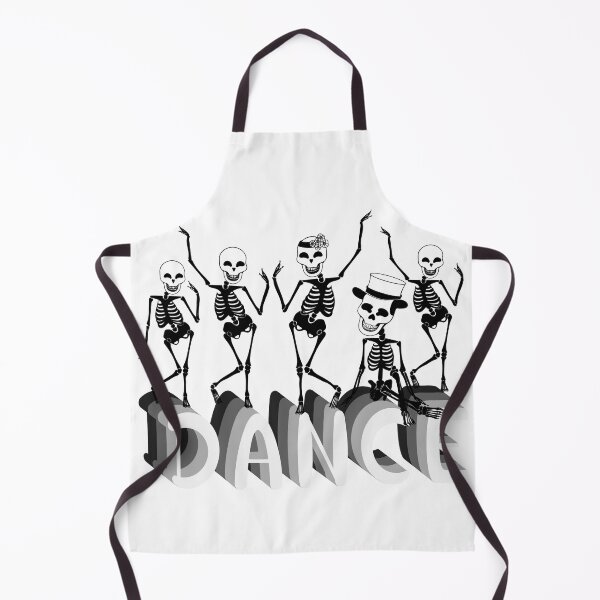Item preview, Five dancing skeletons, Black dancing skeletons, Dance of skeletons  designed and sold by kMariaART.