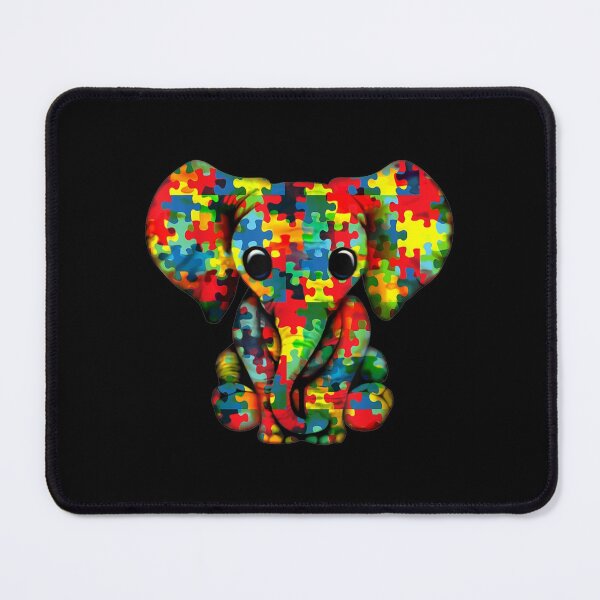 Item preview, Elephant Meaningful Present Autism Awareness Day designed and sold by angelata.