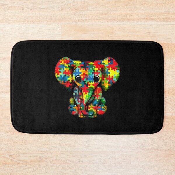 Item preview, Elephant Meaningful Present Autism Awareness Day designed and sold by angelata.