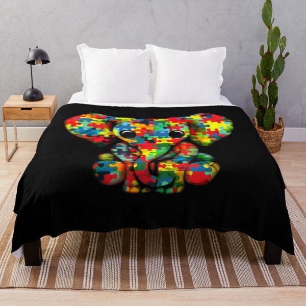 Item preview, Elephant Meaningful Present Autism Awareness Day designed and sold by angelata.
