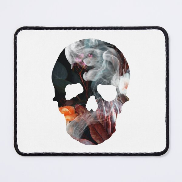 Item preview, Smoke skull with plant designed and sold by Heylsa-Land.